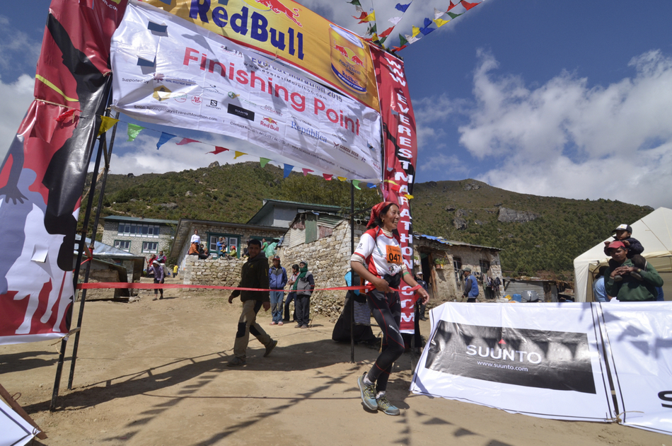 Female Open Winner Ang Dami Sherpa
