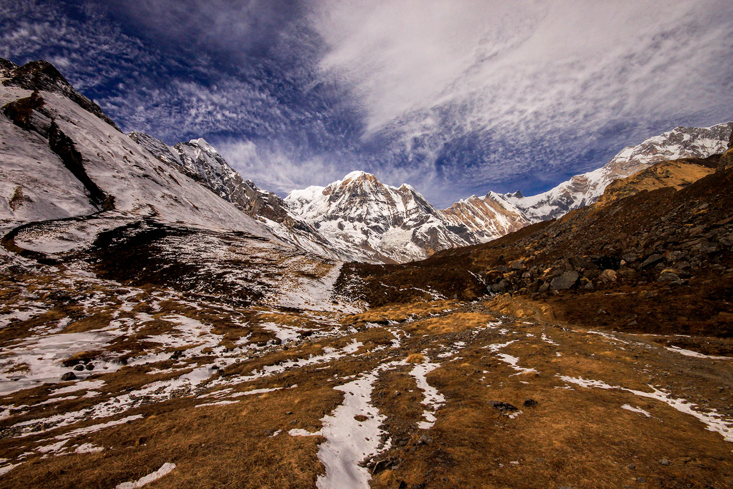 Annapurna Base Camp is one of the most sought after trekking route in Nepal and offers visitors a unique opportunity to experience Gurung culture and nature’s splendid splendors.  Photo: Santosh Manandhar 